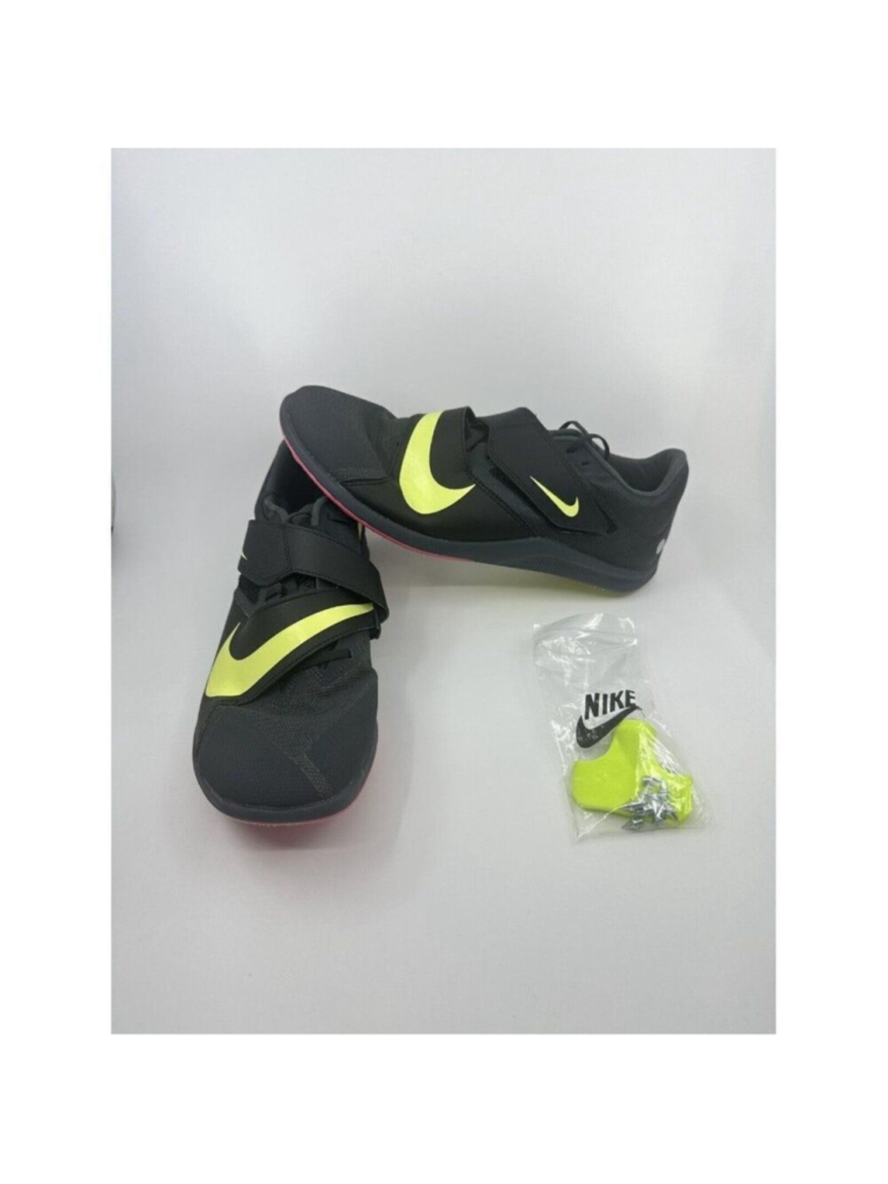 Nike Rival Jump Track Field Jumping Spikes Men's Size 12 Black Pink DR2756-002